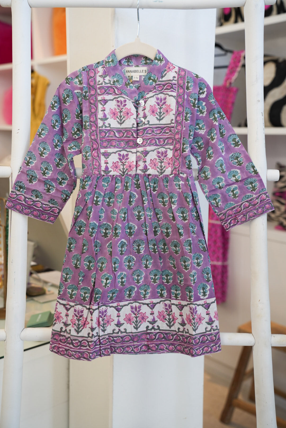 CEECEE DRESS | KIDS | LILAC FLORAL