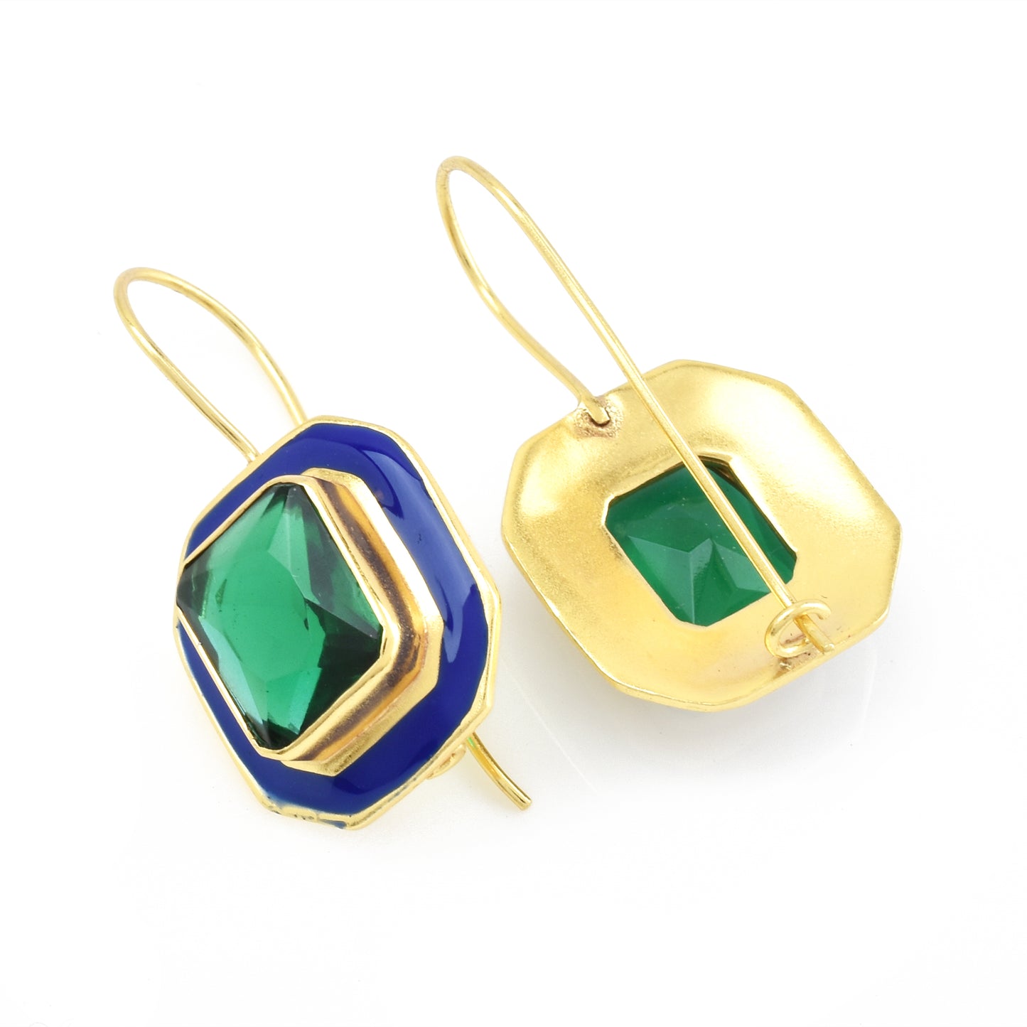 SELENE EARRINGS | EMERALD