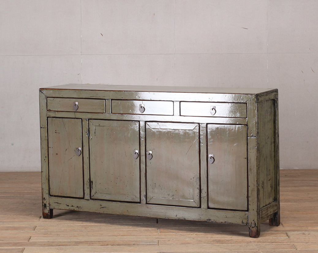 ANTIQUE FOUR DOOR CABINET | ARTICHOKE