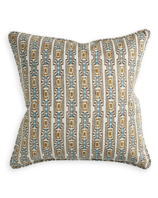 ADRAS BOMBAY TOBACCO LINEN CUSHION