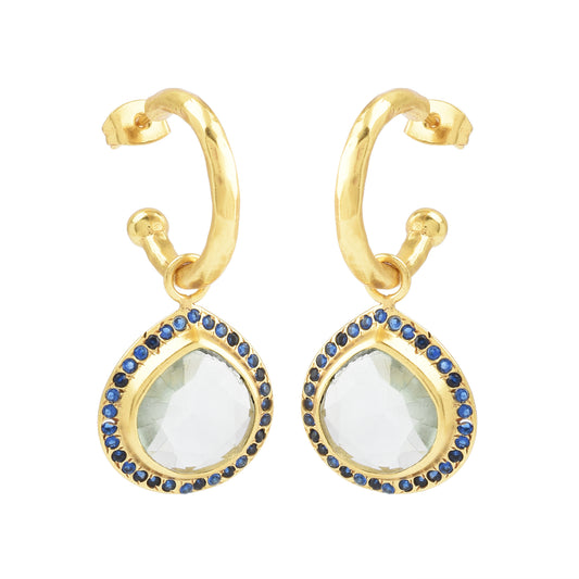 LILA EARRINGS | SAPPHIRE