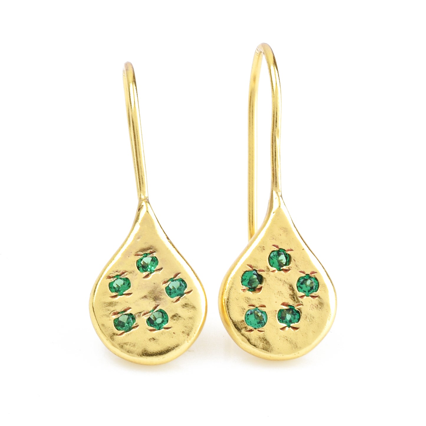 DAHLIA EARRINGS | EMERALD