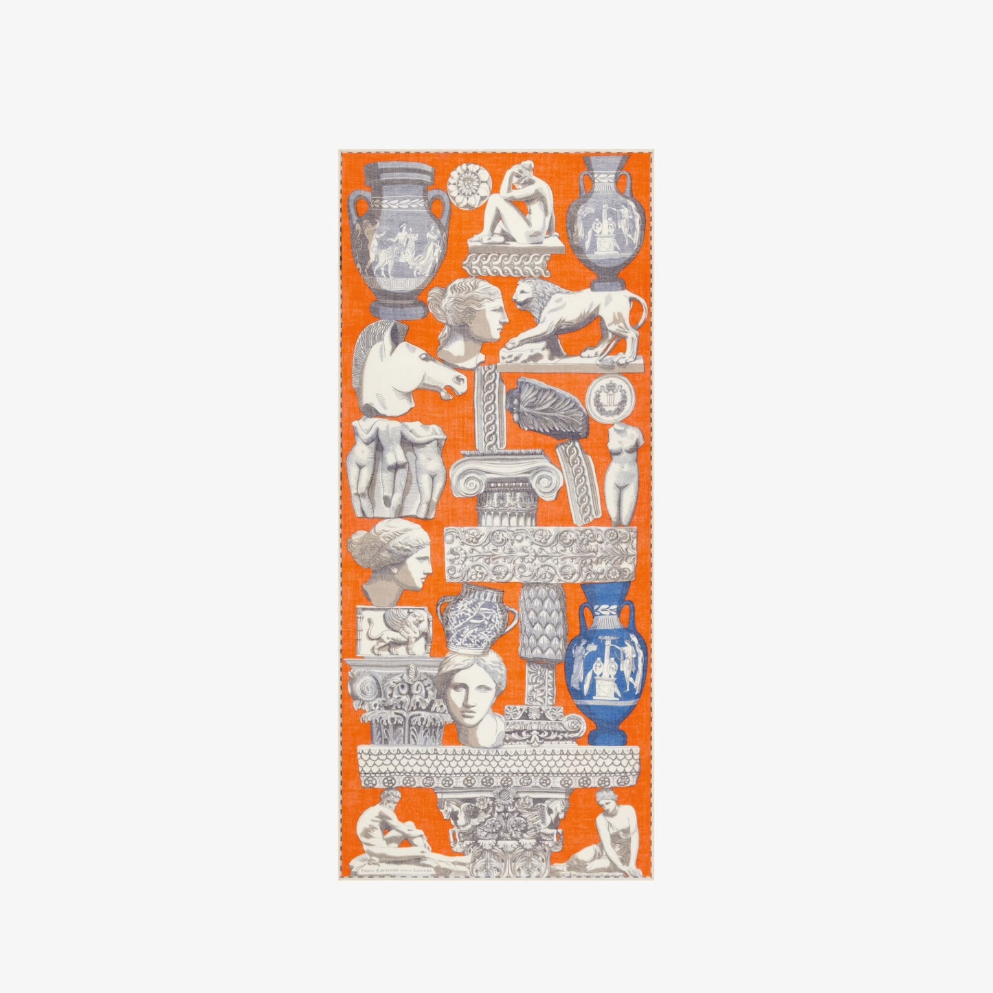 ARCHIVES Scarf- ORANGE by Inouï Edition