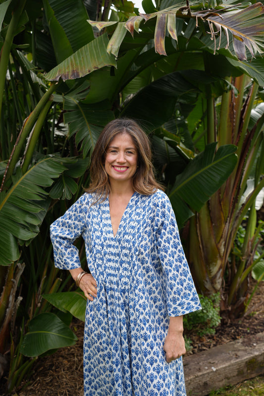 LUCIA DRESS | INDIGO