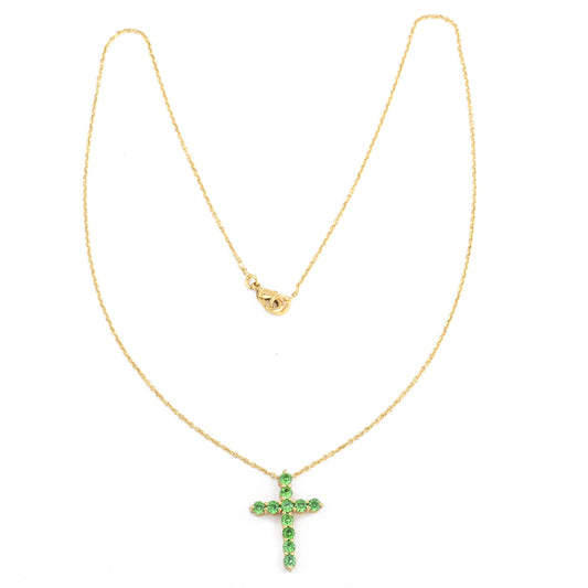 CLAUDIA NECKLACE | GREEN