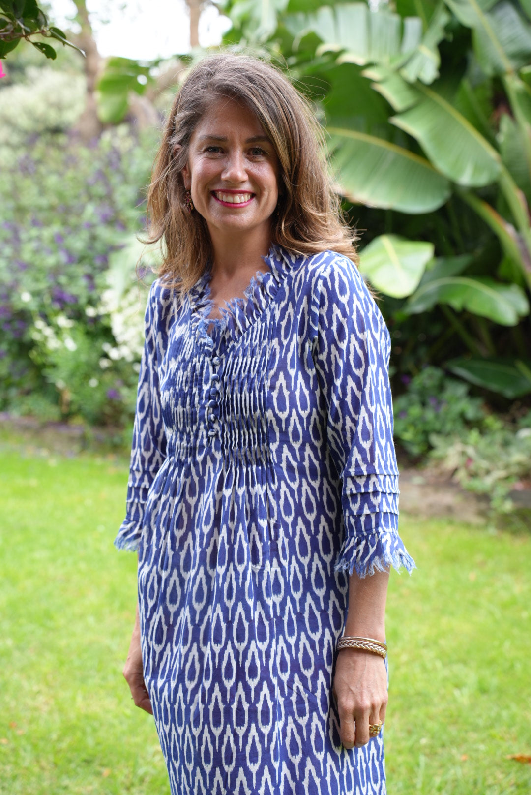 SIENNA DRESS | INDIGO
