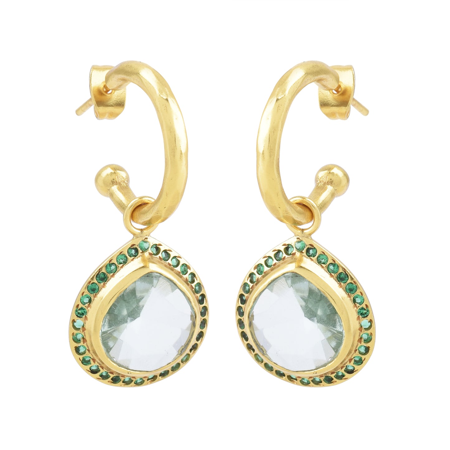 LILA EARRINGS | EMERALD