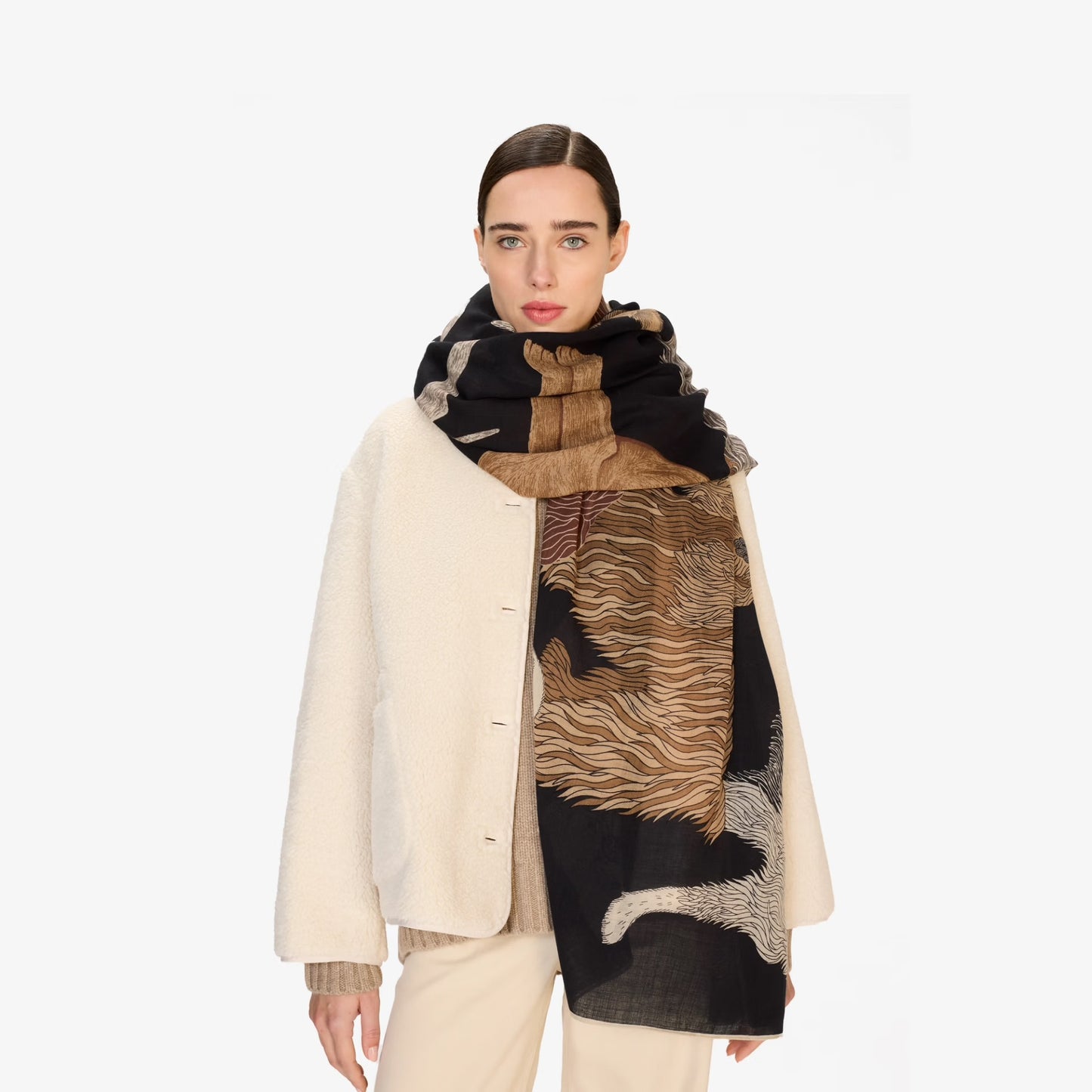 TOU TOU Scarf- BLACK by Inouï Edition