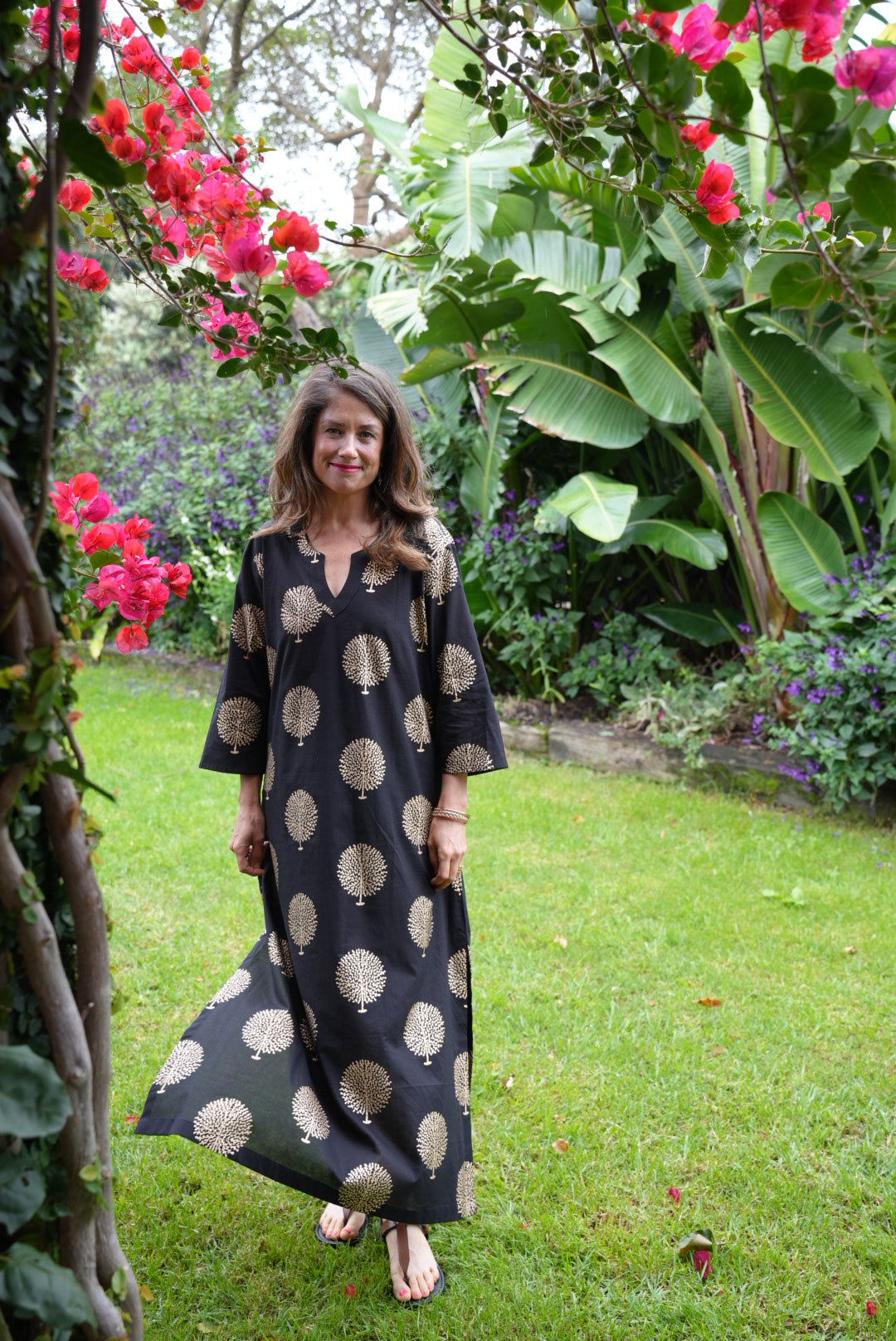 NICKY DRESS | BLACK GOLD