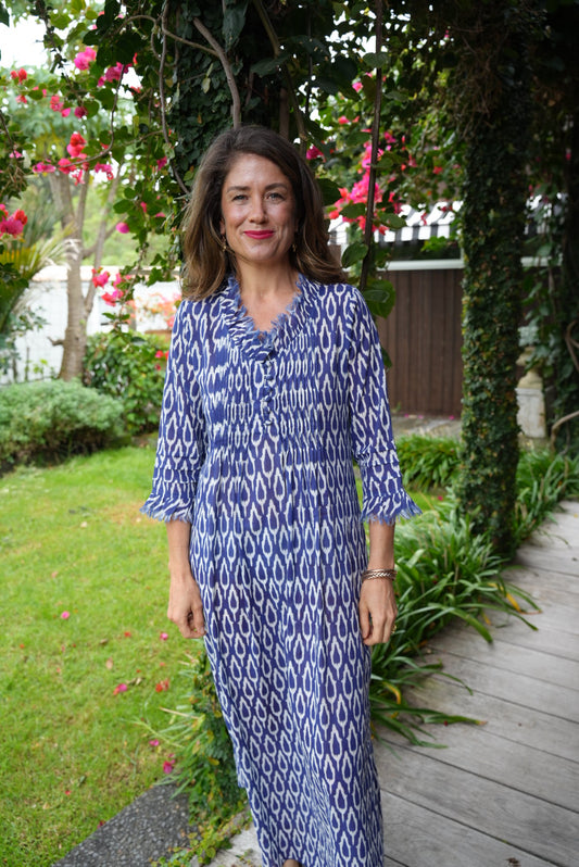 SIENNA DRESS | INDIGO