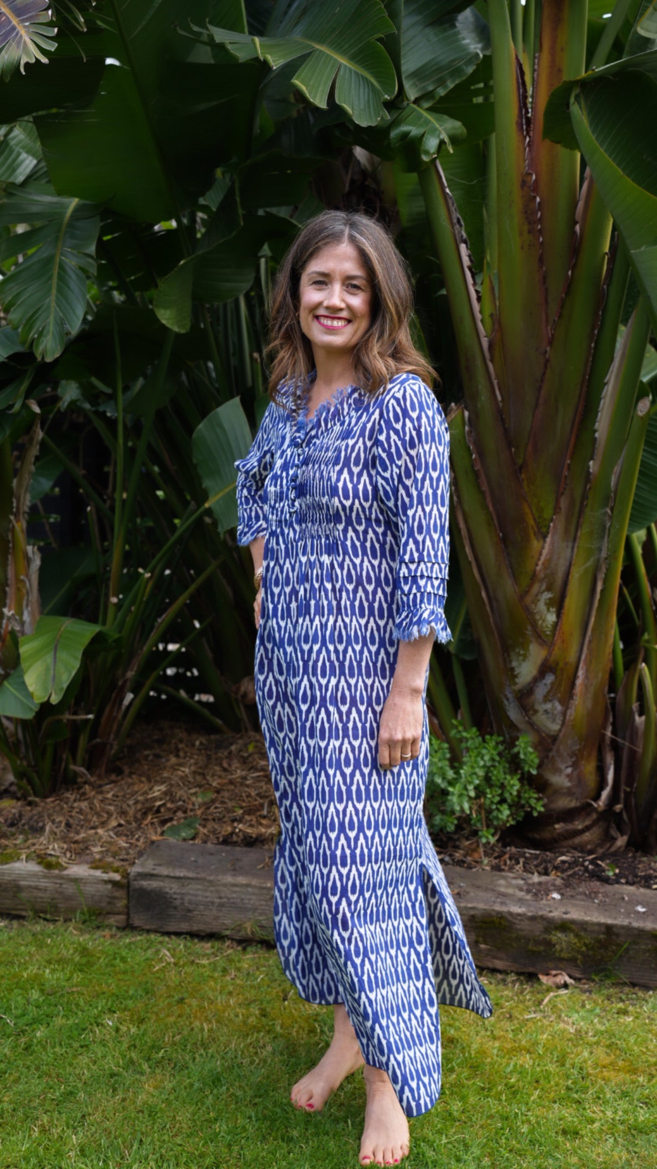 SIENNA DRESS | INDIGO