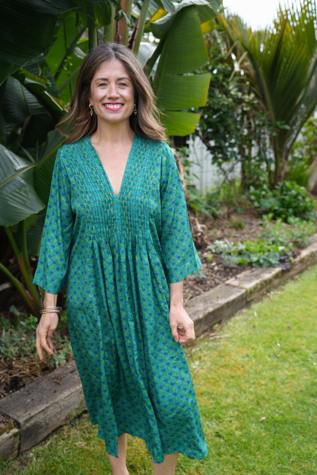 LUCIA DRESS | EMERALD