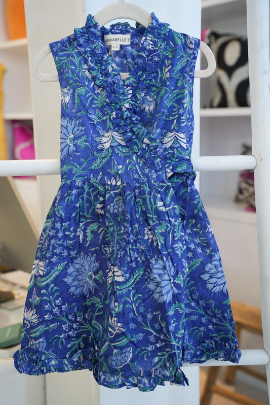 MINTY DRESS | KIDS | JAIPUR BLUE