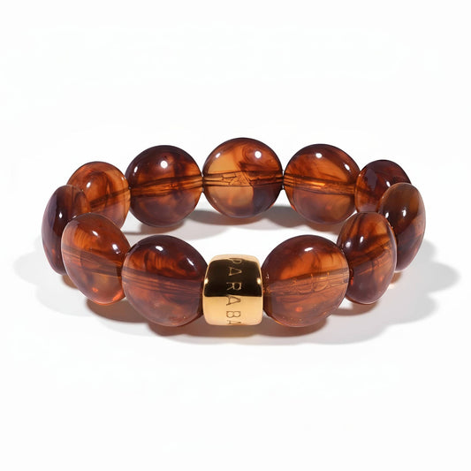 PARABAYA- AMBER BOMBOM BRACELET
