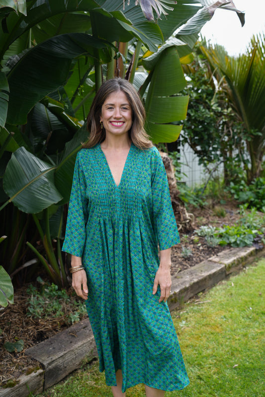 LUCIA DRESS | EMERALD