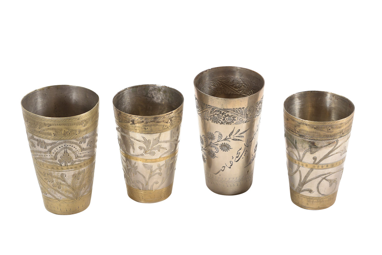INDIAN BRASS LASSI CUP