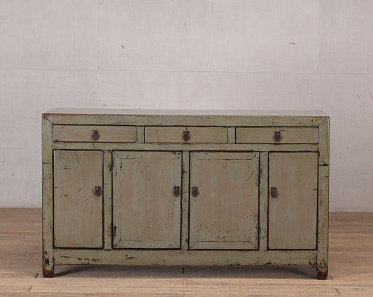 ANTIQUE FOUR DOOR CABINET | ARTICHOKE