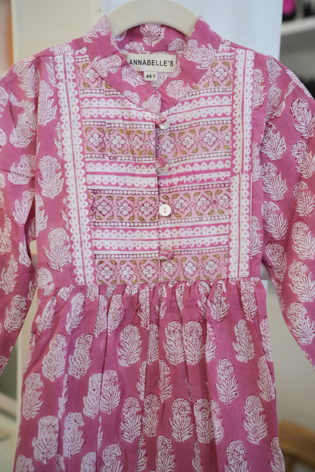 CEECEE DRESS | KIDS | PINK FLORAL