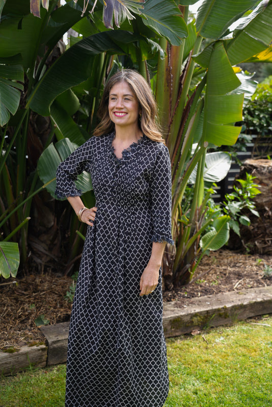 SIENNA DRESS | BLACK