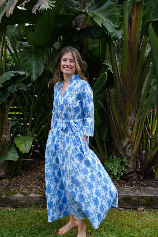 VERA DRESS | BLUE