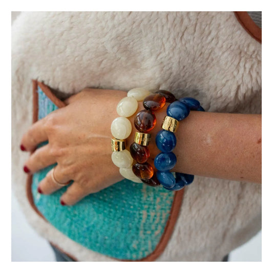 PARABAYA- LATTE BOMBOM BRACELET