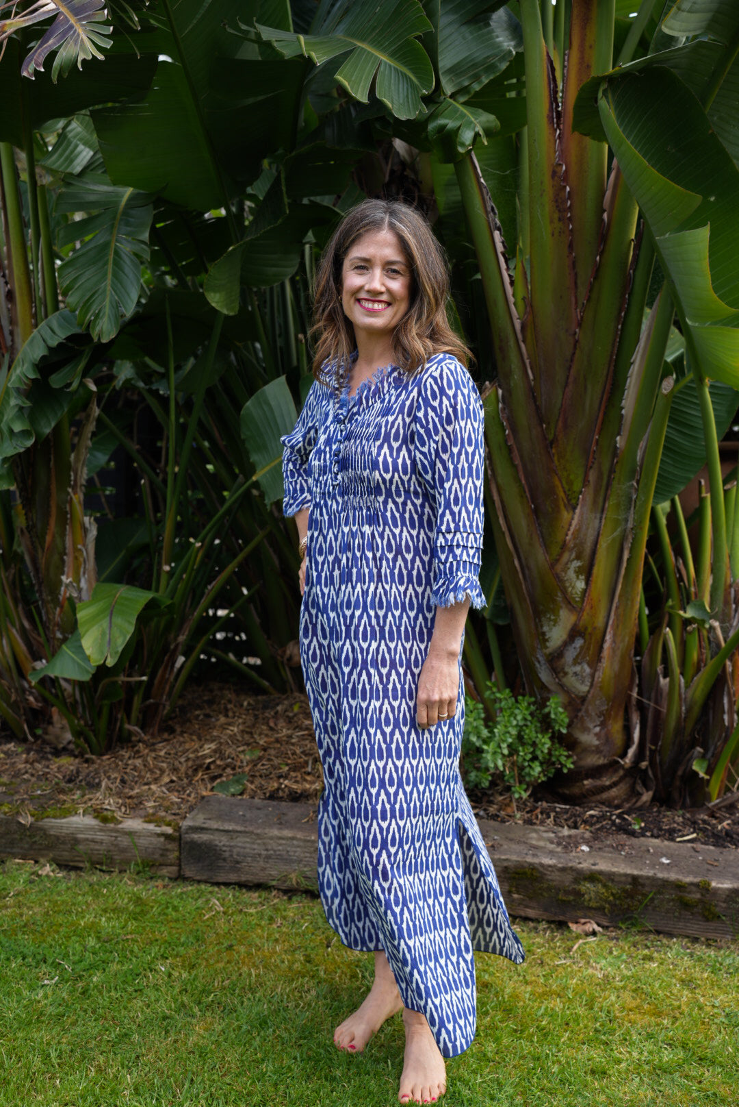 SIENNA DRESS | INDIGO