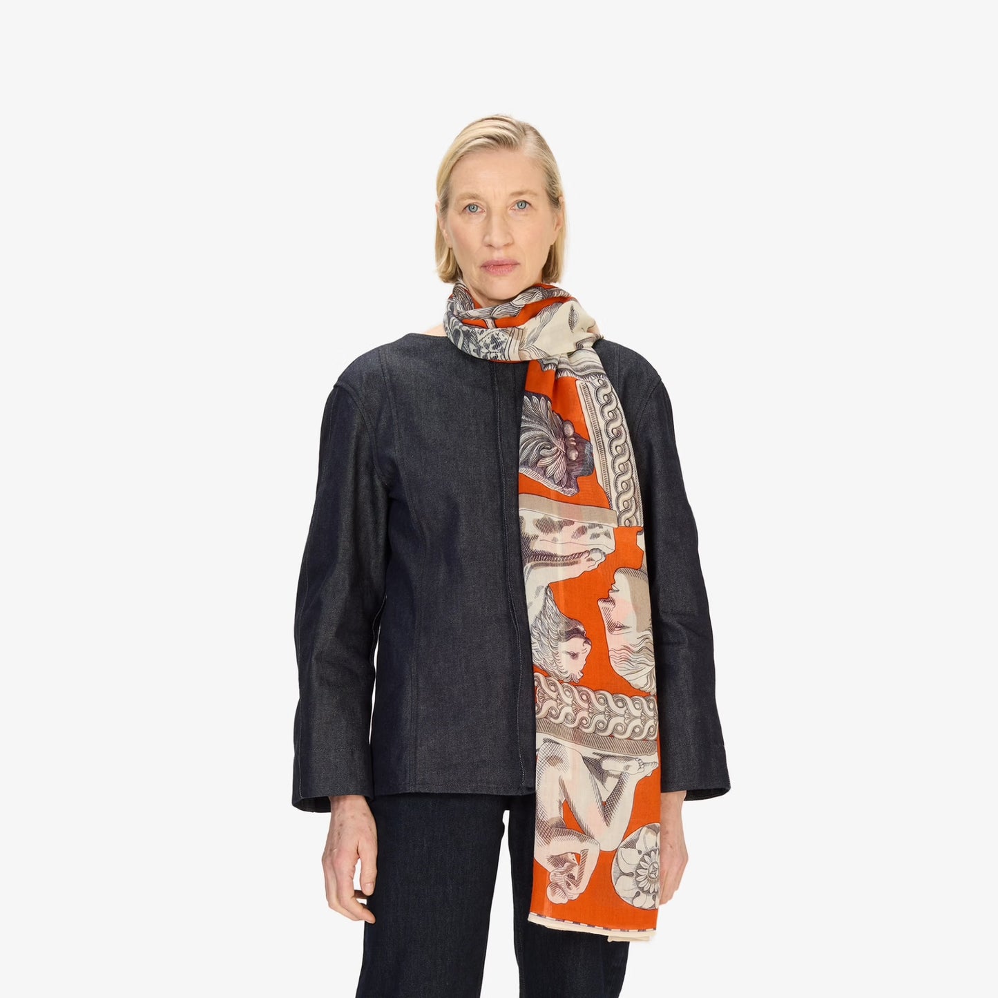 ARCHIVES Scarf- ORANGE by Inouï Edition