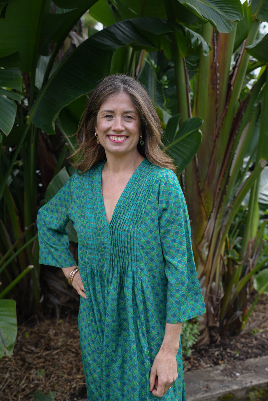 LUCIA DRESS | EMERALD