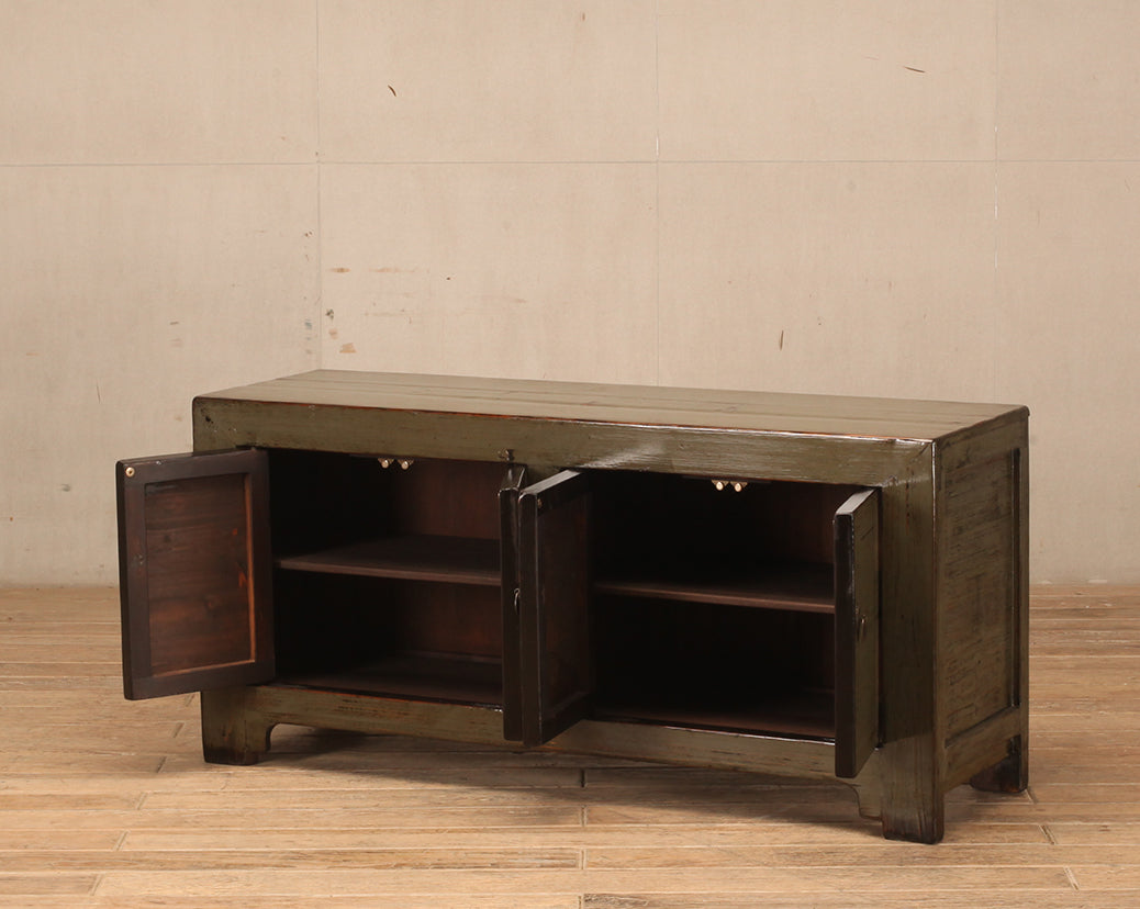 ANTIQUE FOUR DOOR CABINET | ARTICHOKE