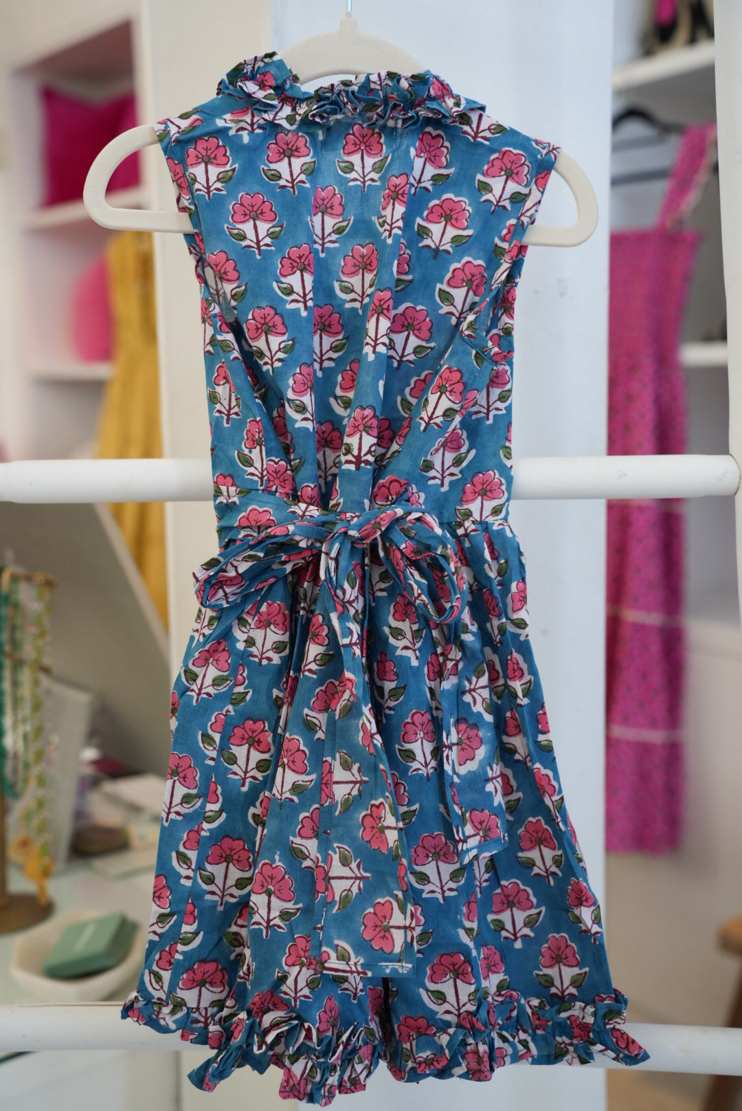 MINTY DRESS | KIDS | BLUE PETAL