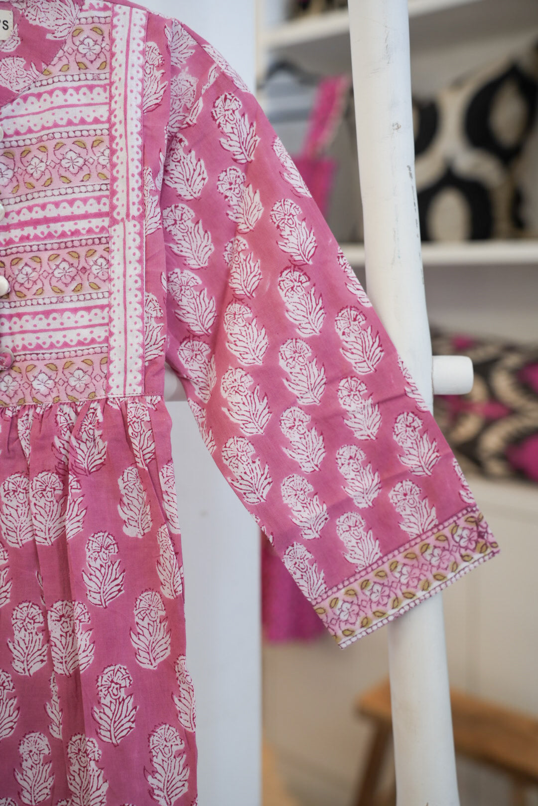 CEECEE DRESS | KIDS | PINK FLORAL