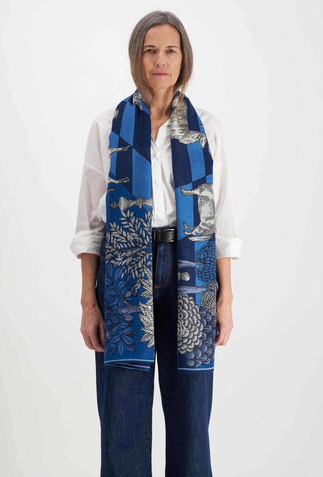 MAGNUS Scarf- BLUE by Inouï Edition