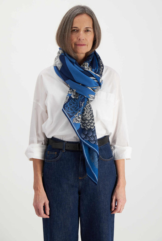 MAGNUS Scarf- BLUE by Inouï Edition
