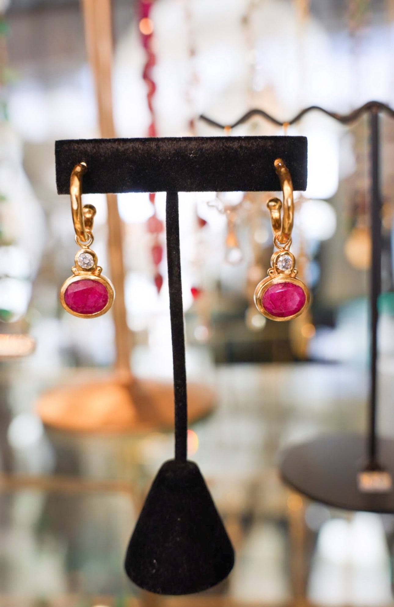 AMARA EARRINGS | RUBY