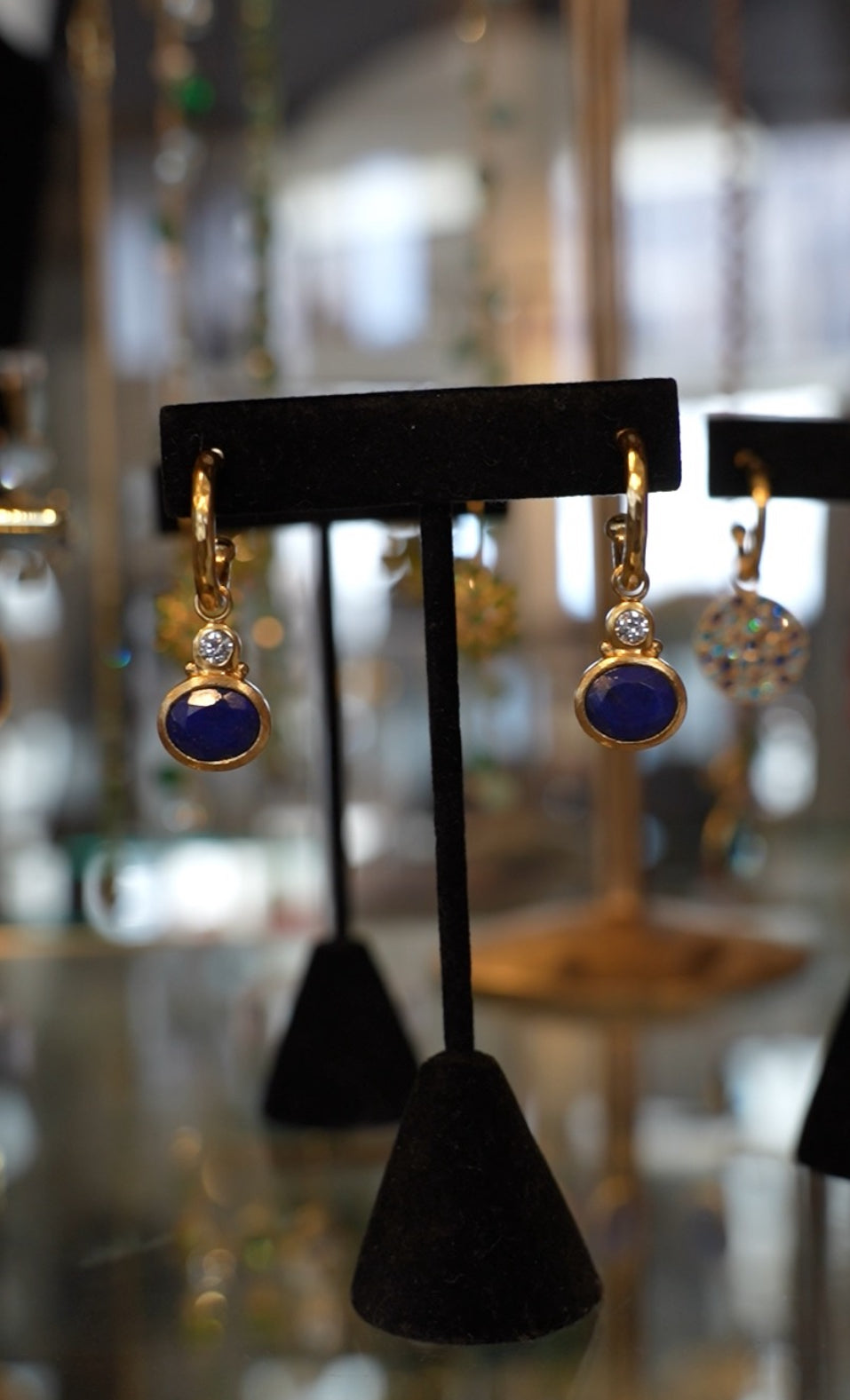 AMARA EARRINGS | LAPIS