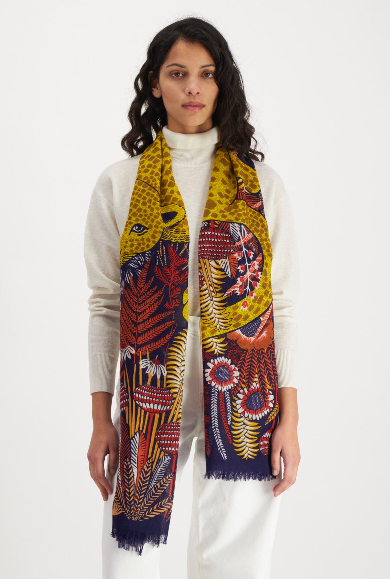 ROUSSEAU Scarf- ORANGE by Inouï Edition