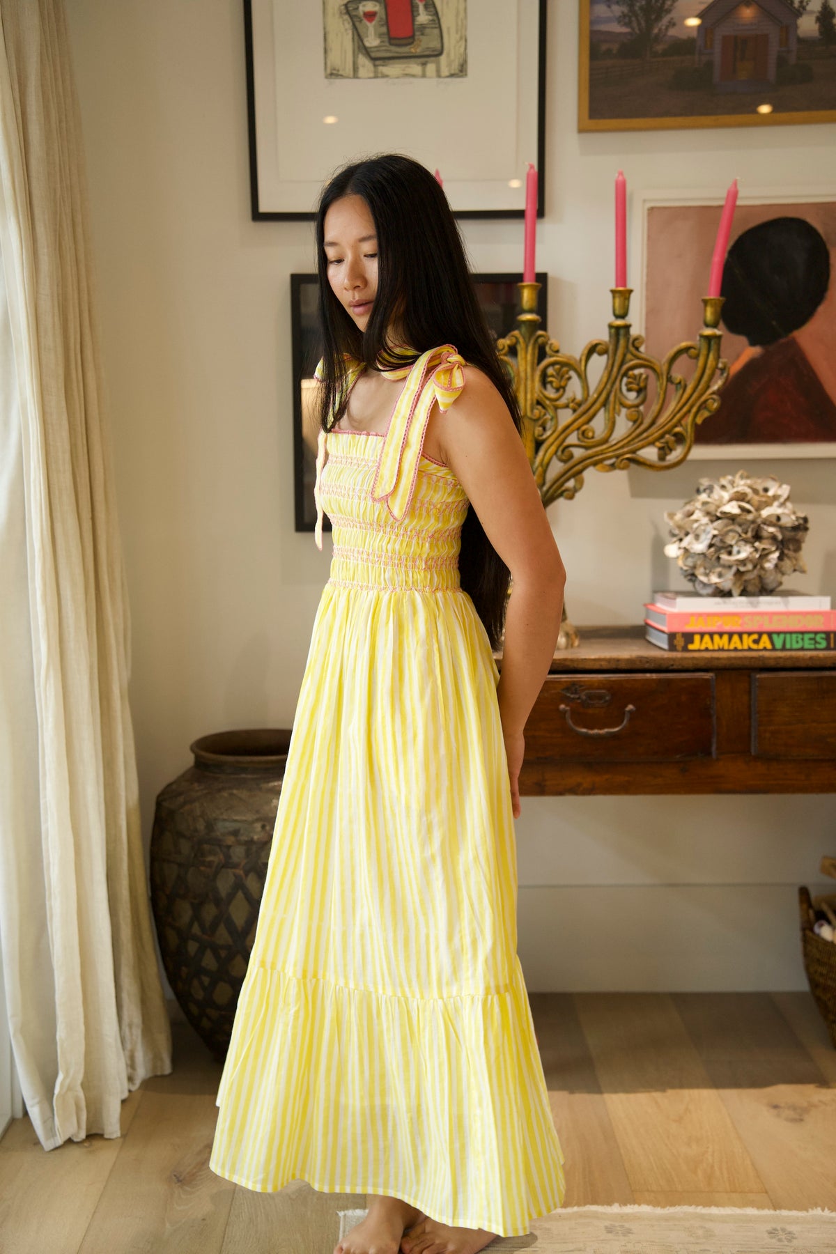 GIGI SMOCKED DRESS