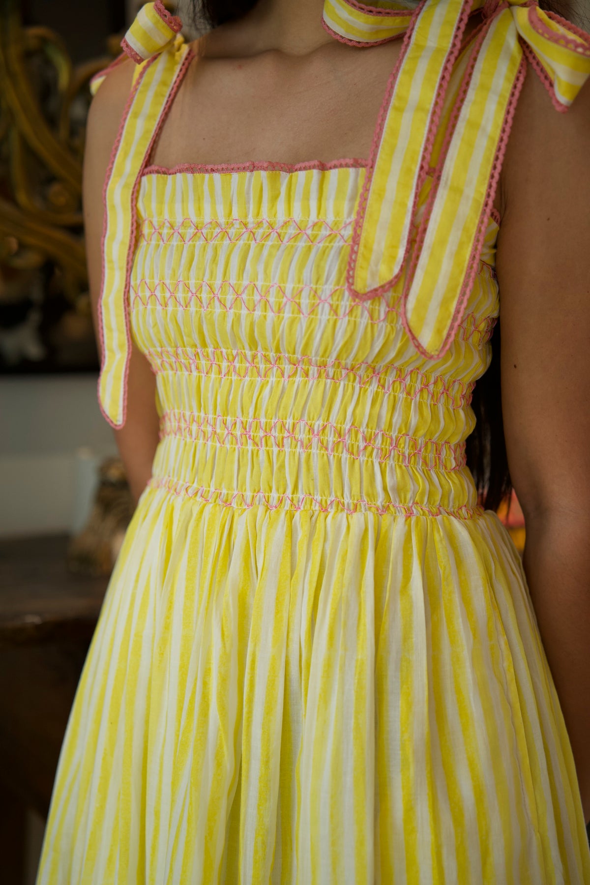 GIGI SMOCKED DRESS