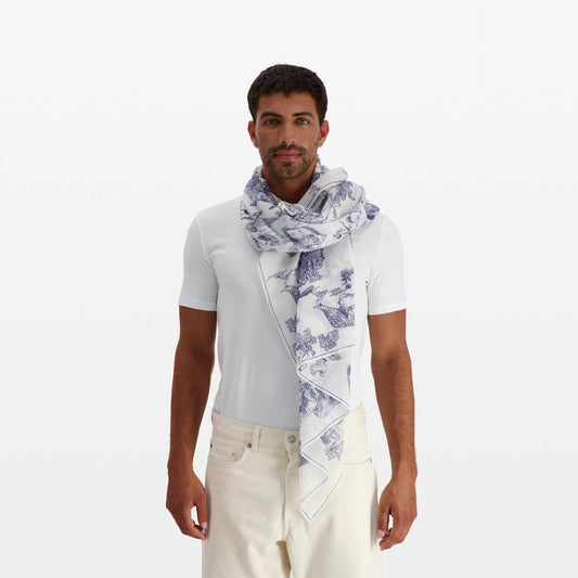 RÊVERIE Scarf- WHITE by Inouï Editions