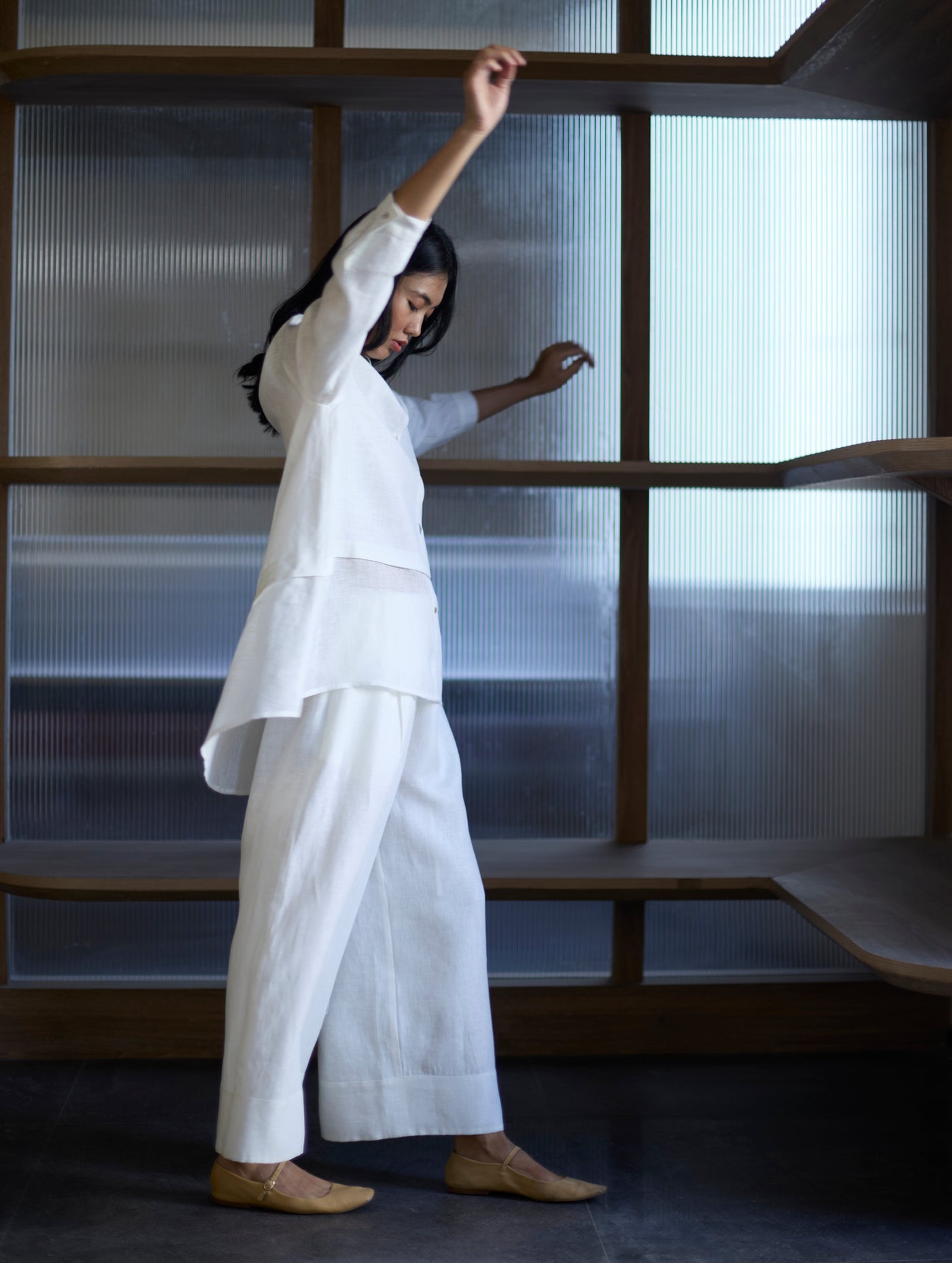 ANAYA LINEN TOP