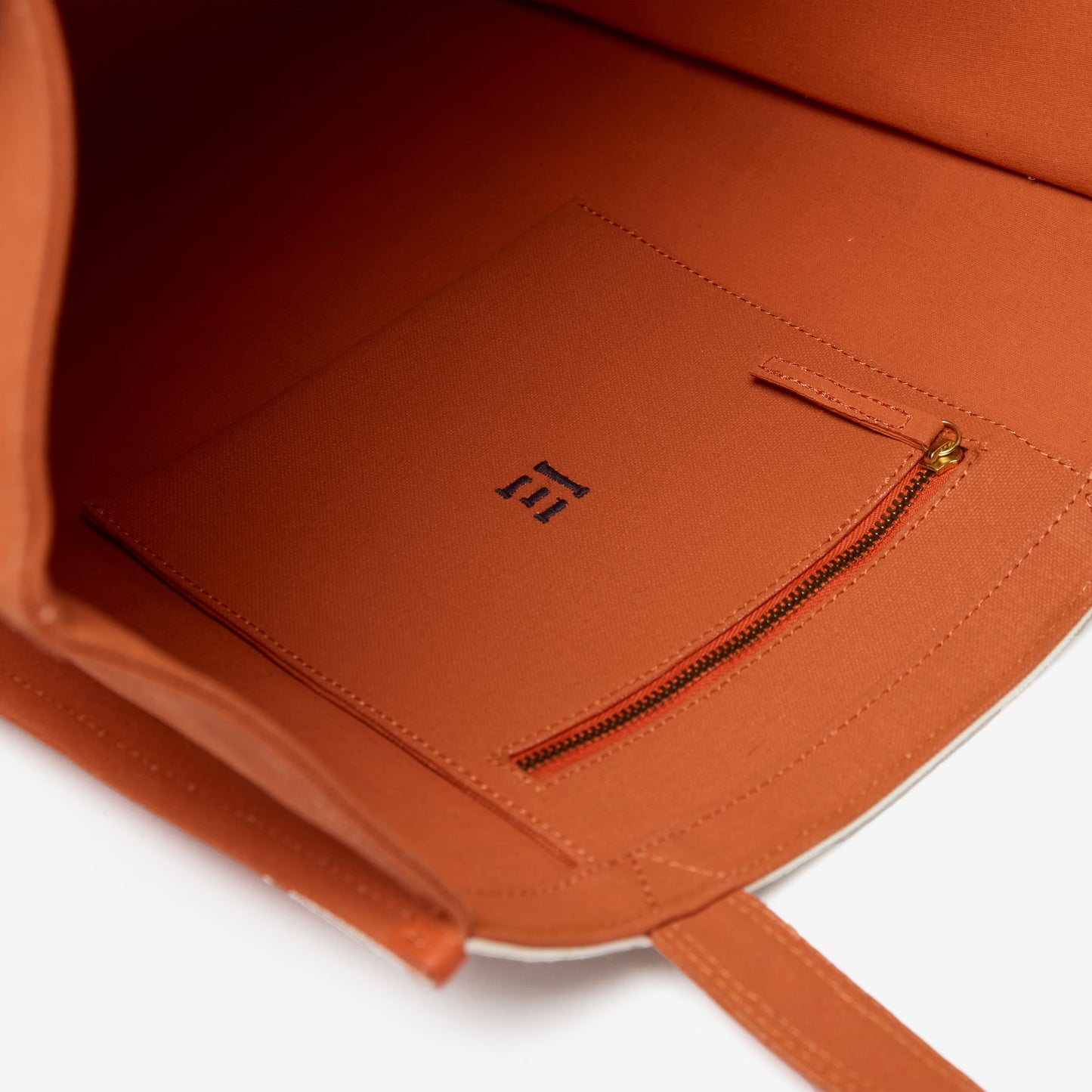 POSEIDON TOTE in ORANGE by Inoui Editions Paris