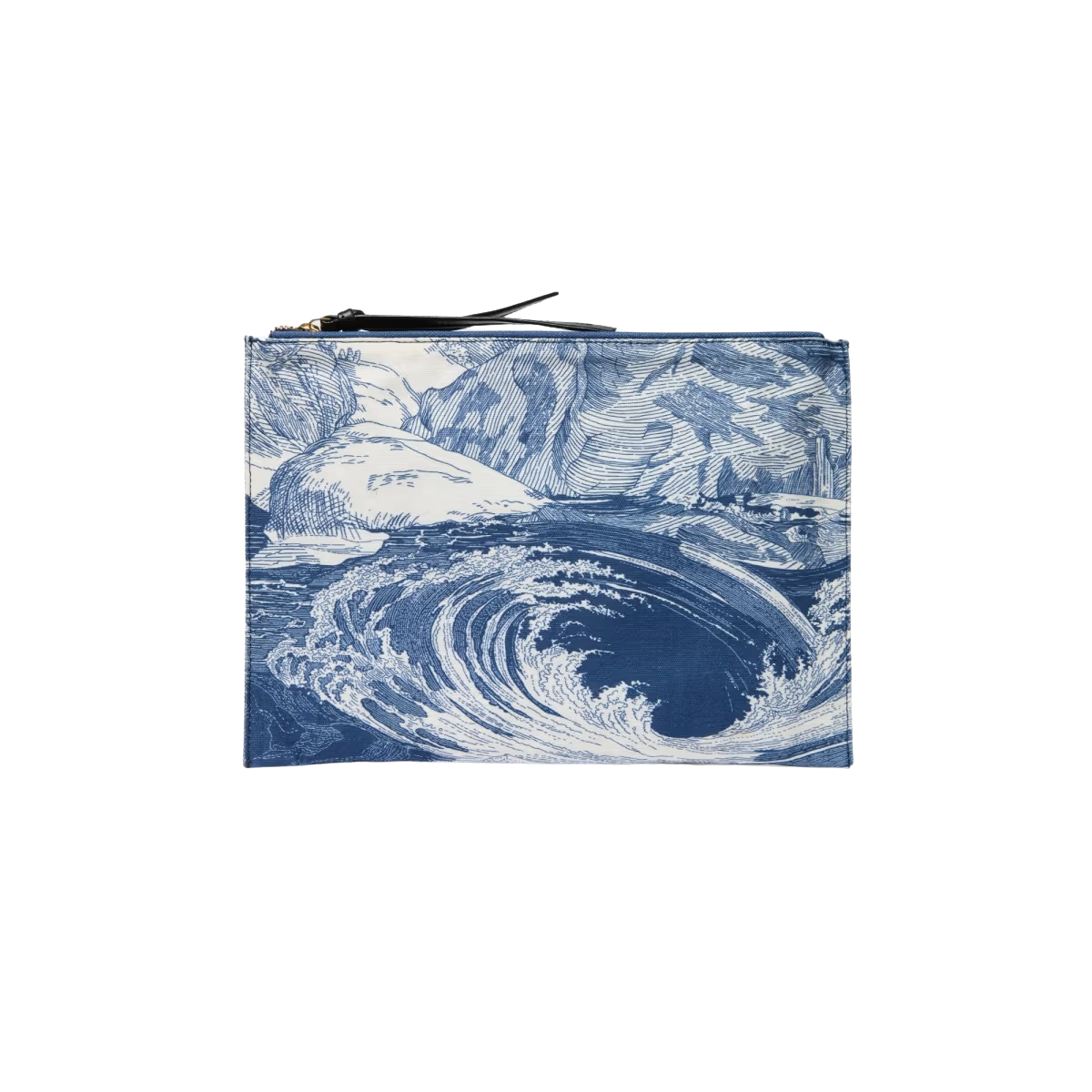 BALTHAZAR POUCH in NAVY by Inoui Editions Paris