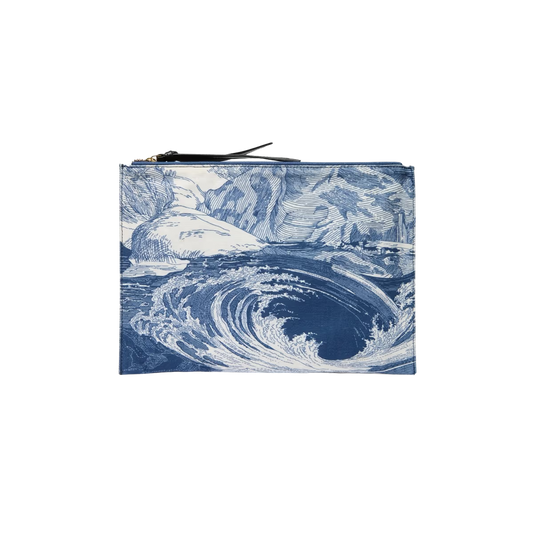 BALTHAZAR POUCH in NAVY by Inoui Editions Paris