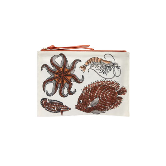 POSIDEN POUCH in NATURAL by Inoui Editions Paris