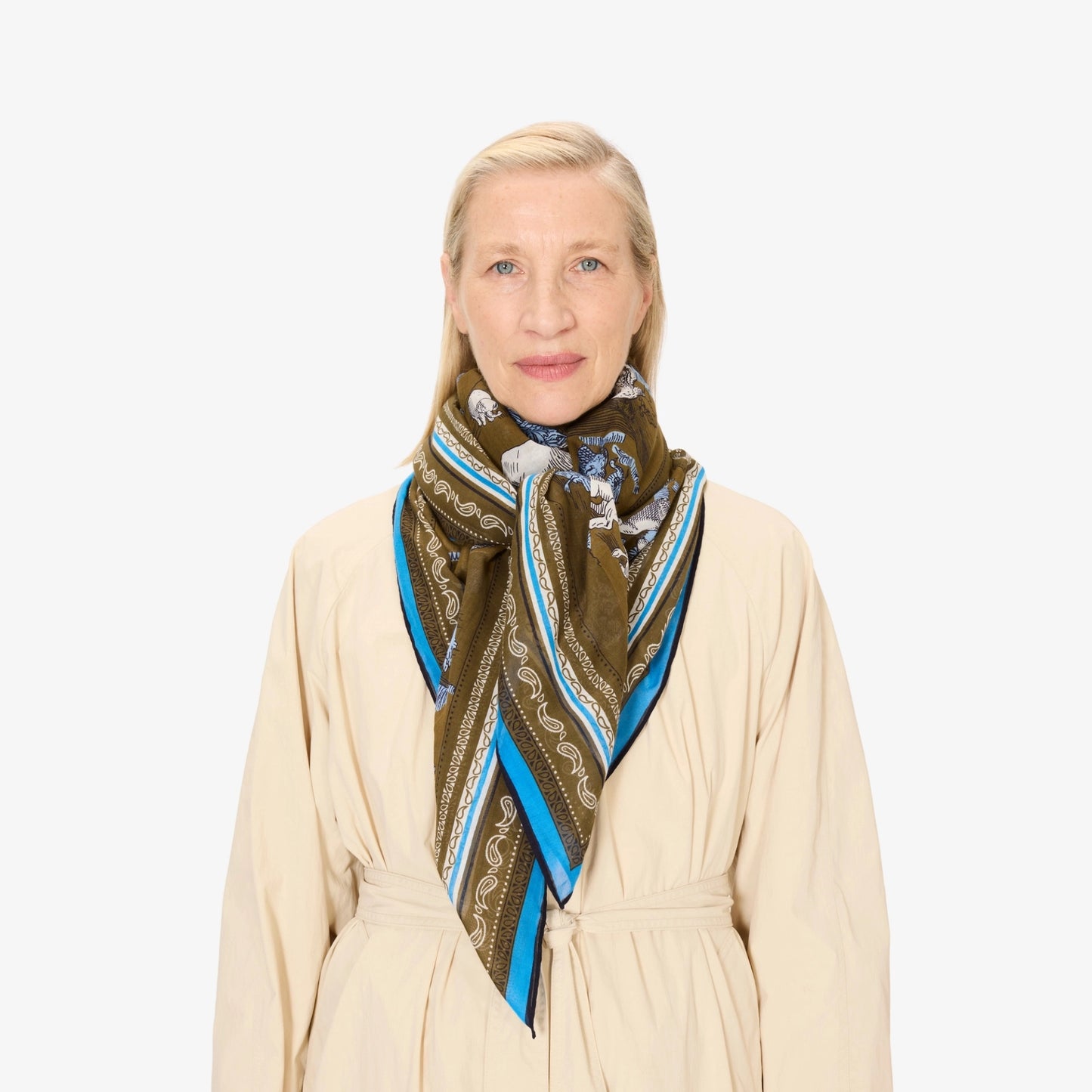 REVERIE Scarf- KHAKI by Inouï Edition