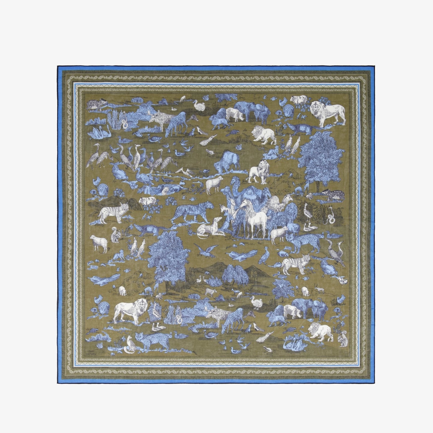 REVERIE Scarf- KHAKI by Inouï Edition