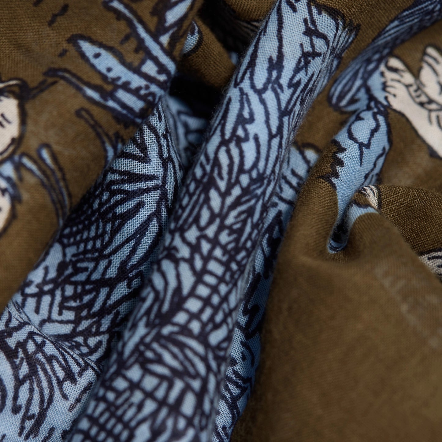 REVERIE Scarf- KHAKI by Inouï Edition
