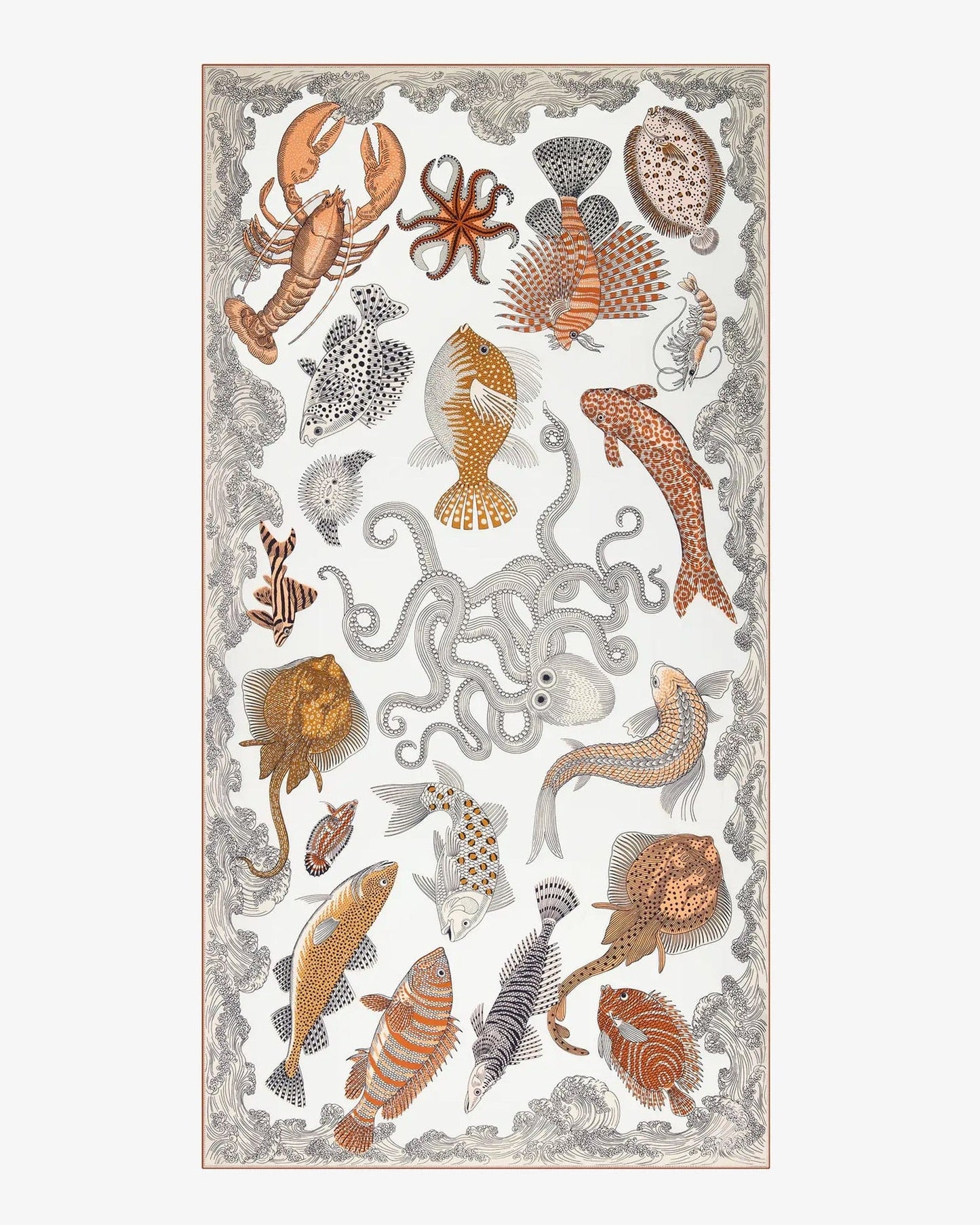 POSEIDON Scarf- NATURAL by Inouï Edition