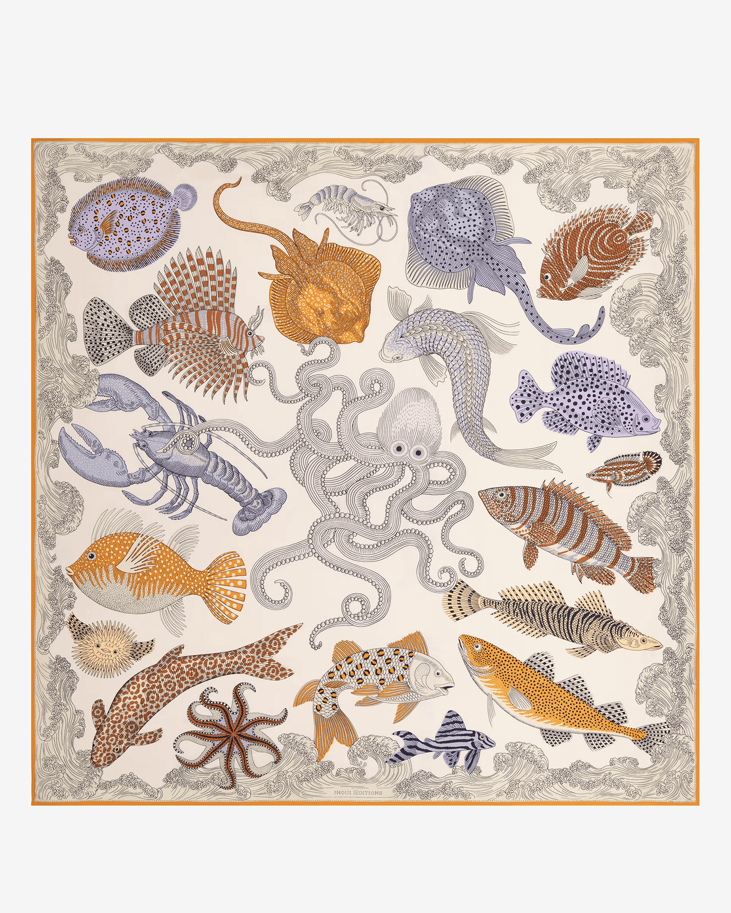 POSEIDON Scarf- PASTEL by Inouï Edition