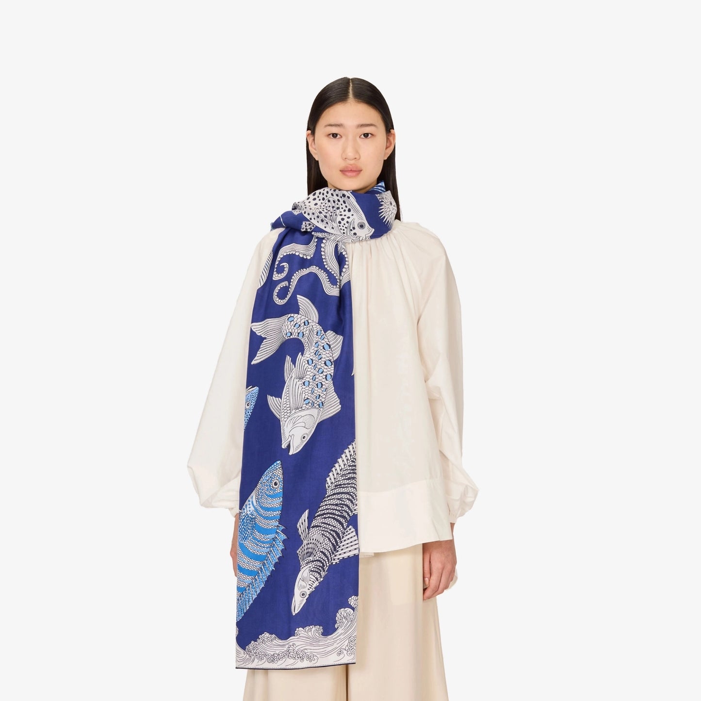 POSEIDON Scarf- BLUE by Inouï Edition